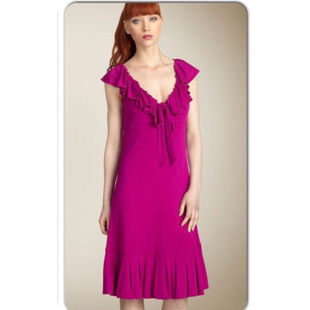 Diane Von Furstenberg Baila ruffle Dress